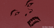 horror animated gif GIF by RETRO-FIEND