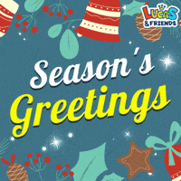 Merry Christmas Love GIF by Lucas and Friends by RV AppStudios