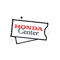 hondacenter honda center anaheim hondacenter Sticker
