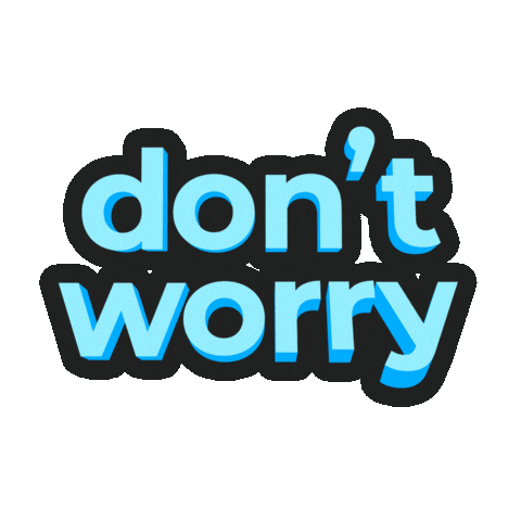 Be Happy No Worries Sticker