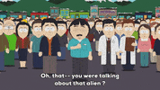 crowd randy marsh GIF by South Park 