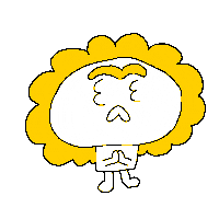 Happy Illustration Sticker