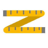 DIY_Eule diy handmade sewing ruler Sticker