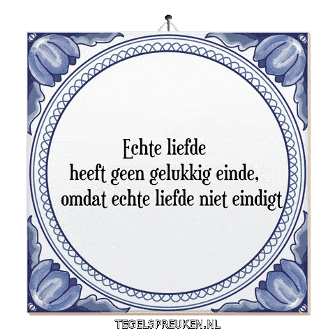 Humor Hart Sticker by Tegelspreuken.nl