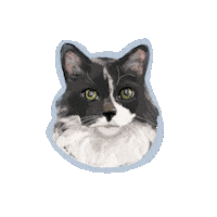 Izzy Customportrait Sticker by HeARTs Speak