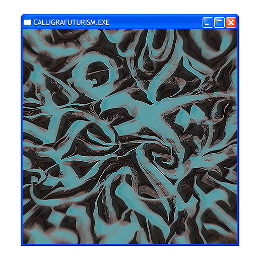 Pokras Calligrafuturism Sticker by POST-WEB