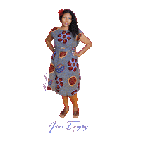 Black Beauty Smile Sticker by C.Nichole