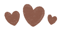 In Love Heart Sticker by Catharina Stewart