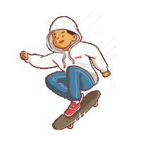 Skateboard Sticker
