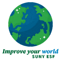 sunyesf esf suny esf environmental science and forestry improve your world Sticker