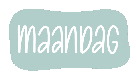 Monday Week Sticker by Prullemupke