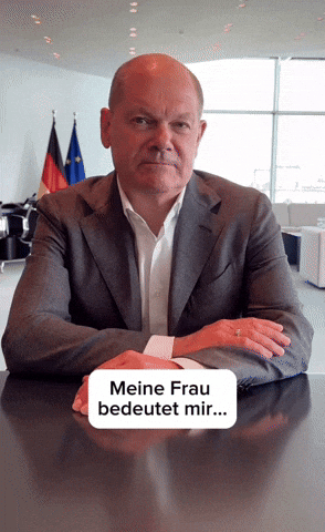 bsagt love marriage spd olaf scholz GIF