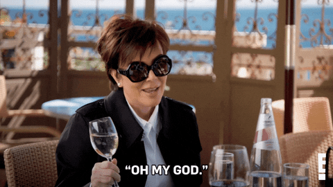 Oh My God Reaction GIF by E!