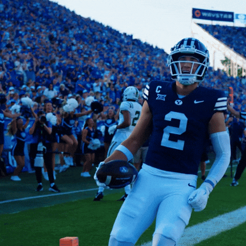 Byu Football GIF by BYU Cougars