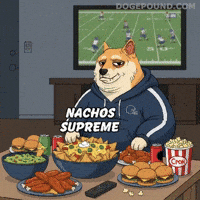Game Day Eating GIF by Doge Pound