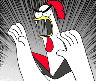 Halloween Chicken GIF by happydog