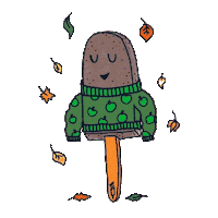 Halloween Fall Sticker by King of Pops