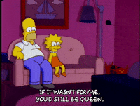 sad homer simpson GIF