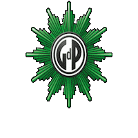 GdP-Bundespolizei-Zoll happy logo stern polizei Sticker