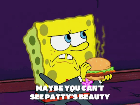 season 5 to love a patty GIF by SpongeBob SquarePants