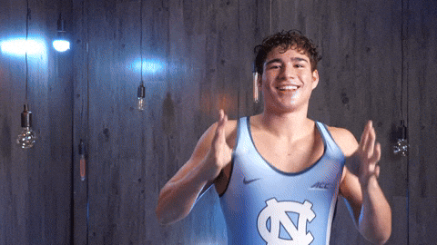 University Of North Carolina Wrestling GIF by UNC Tar Heels