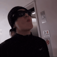 Sunglasses Pout GIF