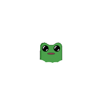 Looking Around Peek A Boo Sticker by fwogs