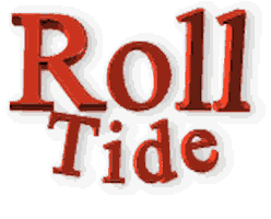 Alabama Football Sticker