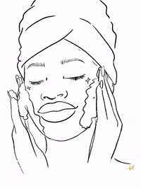 bpeppersart beauty face skincare selfcare GIF