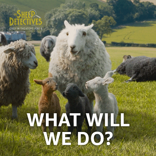 Lamb Shepherd GIF by The Sheep Detectives