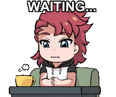 Bored Stand By Sticker by Jin