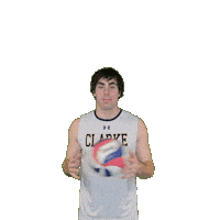 Clarke Pride Sticker by Clarke University