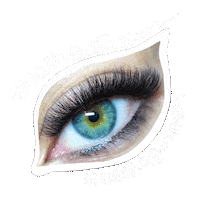 Blue Eye Sticker by Aloha Sunset