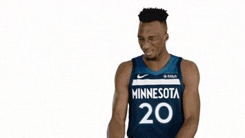 minnesota timberwolves basketball GIF by NBA