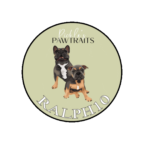 Picklepp Sticker by Pickle's Pawtraits