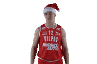 Basket_fi sports christmas basketball xmas Sticker