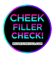 Cheeks Filler Sticker by REV Aesthetics