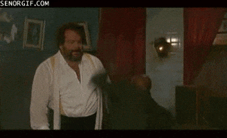bud spencer fighting GIF by Cheezburger
