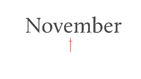 Winter November Sticker by arthorliqueursde