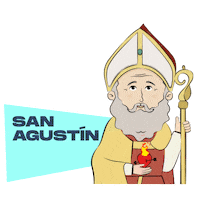 Agustin Sticker by Agostinianos Recoletos