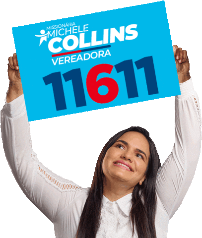 vereadoramichelecollins giphyupload recife collins michele Sticker