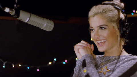 bebe rexha singing GIF by A Christmas Story Live