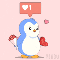 Heart Love GIF by Pudgy Penguins