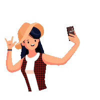 iMeelZ like photo selfie foto Sticker