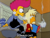 Season 3 Smoking GIF by The Simpsons