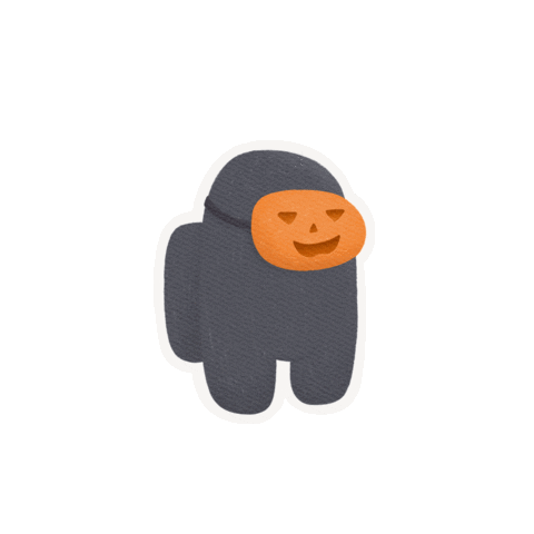 nyanvillager dance halloween pumpkin sus Sticker