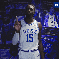 Duke University Sport GIF by Duke Men's Basketball