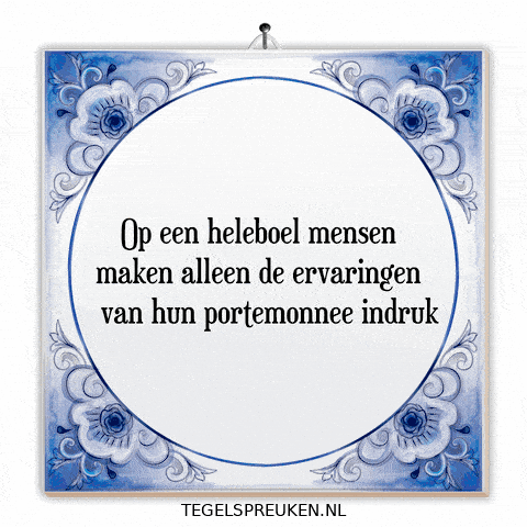 Geld Teleurstelling GIF by Tegelspreuken.nl