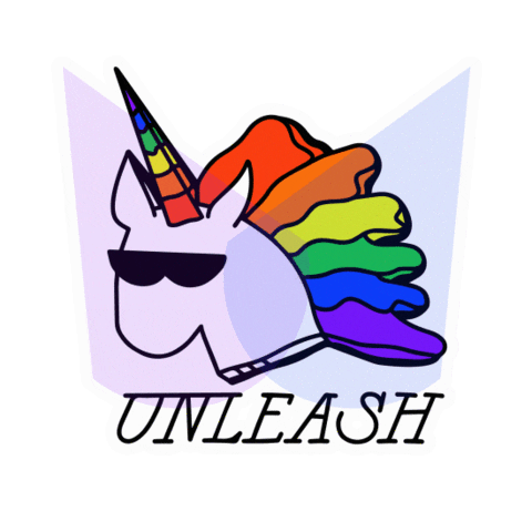 Rainbow Pride Sticker by UNLEASH
