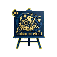 cuibuldepixeli romania fotografie iasi cuibul de pixeli Sticker